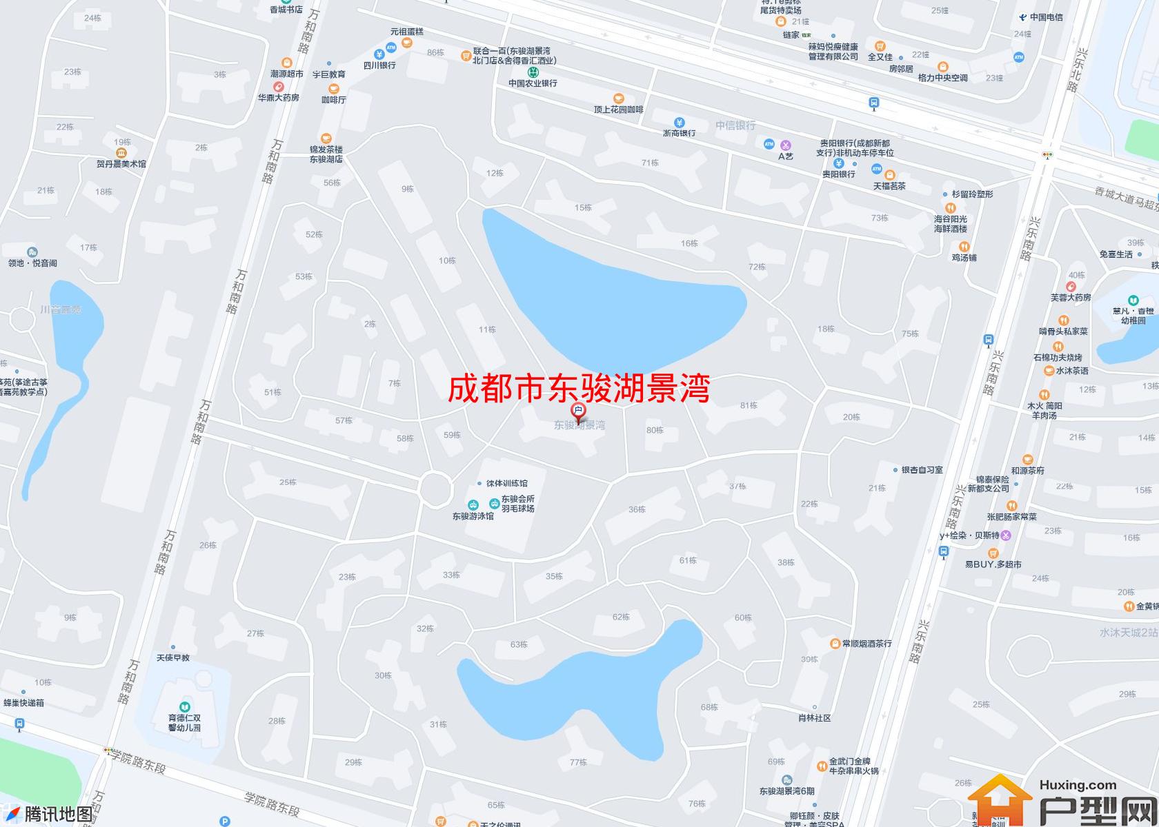 东骏湖景湾小区 - 户型网