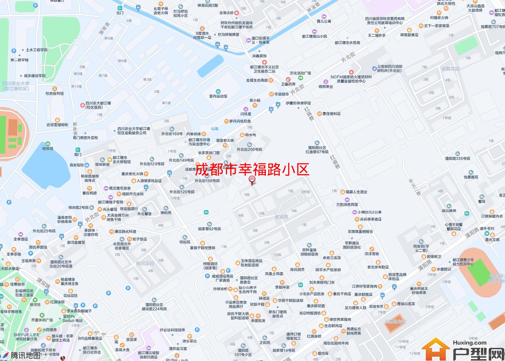 幸福路小区小区 - 户型网