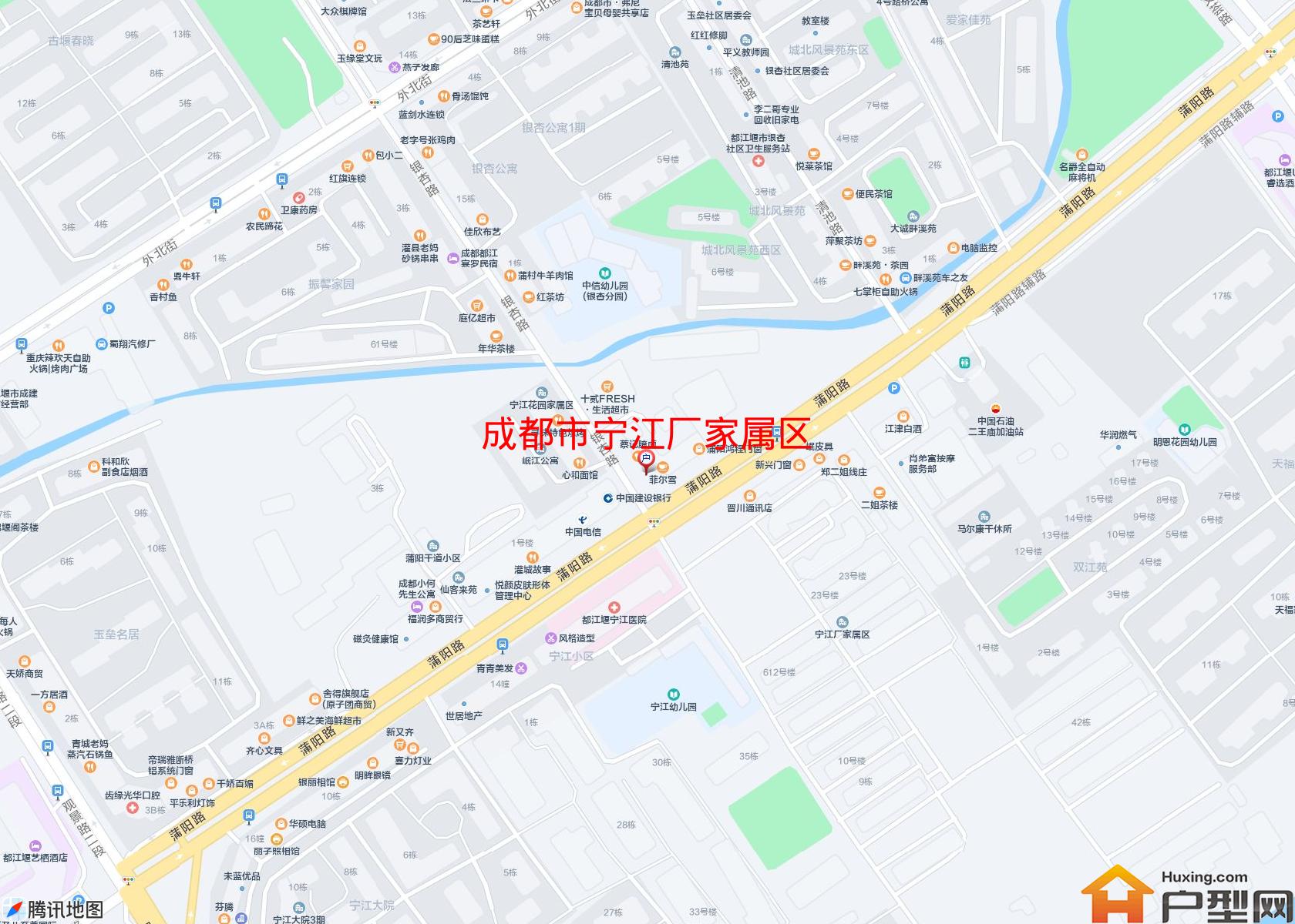 宁江厂家属区小区 - 户型网