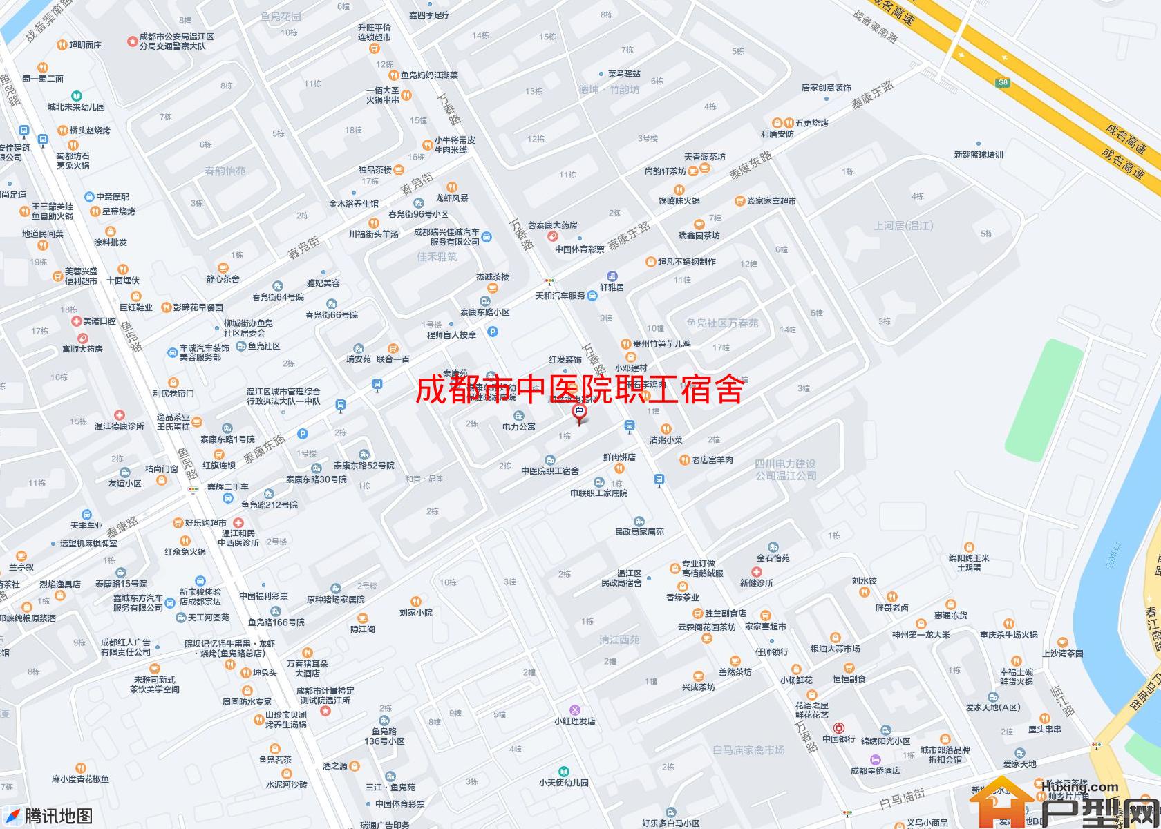 中医院职工宿舍小区 - 户型网