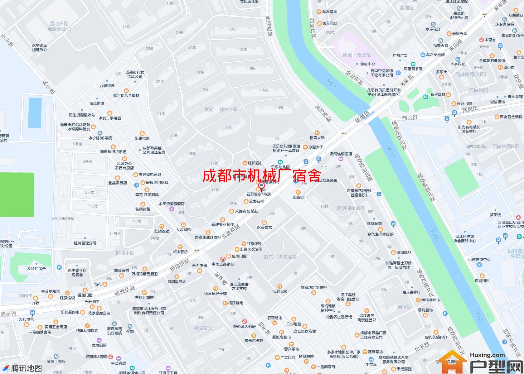 机械厂宿舍小区 - 户型网