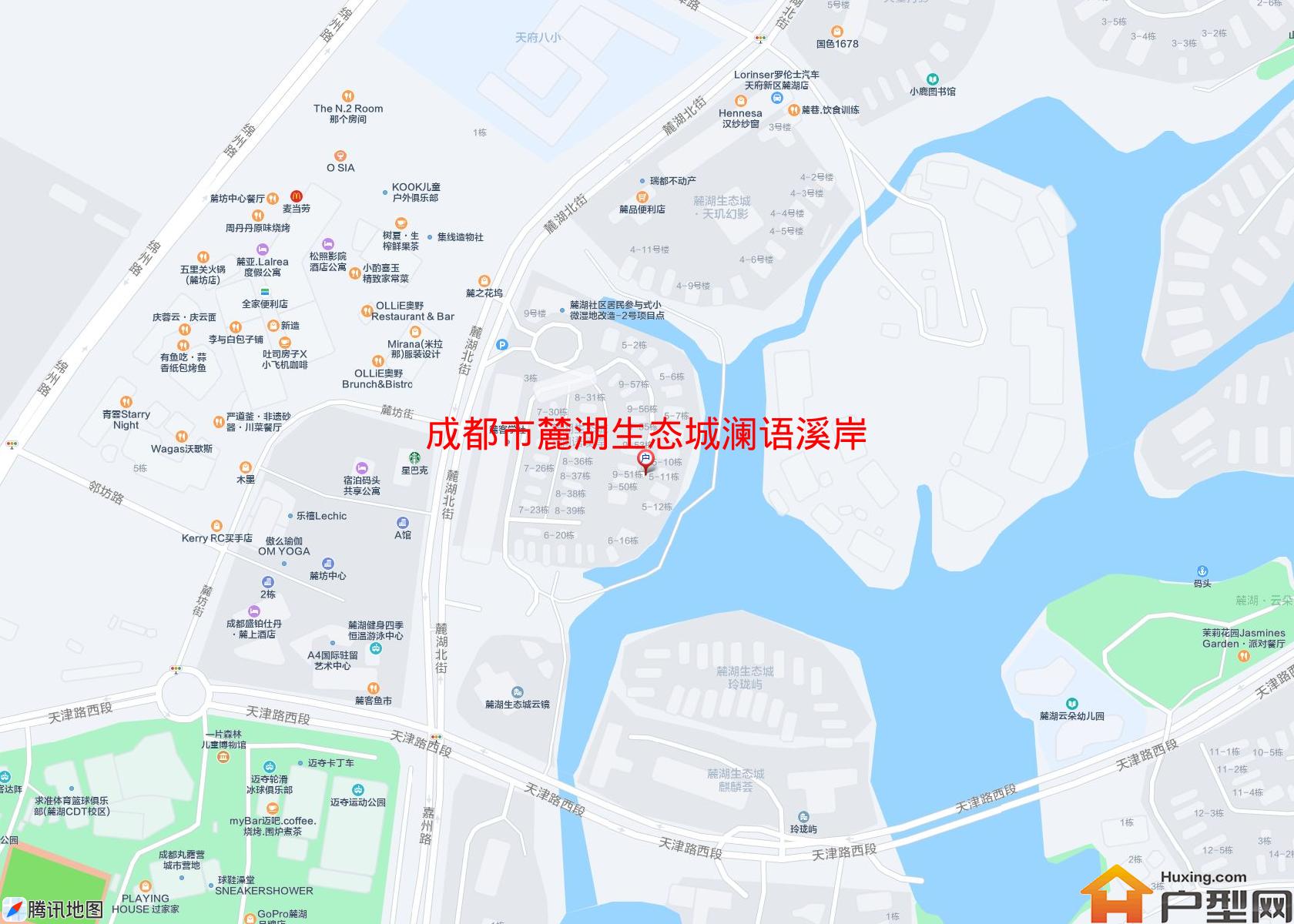 麓湖生态城澜语溪岸小区 - 户型网