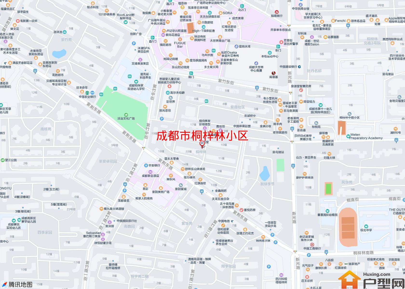 桐梓林小区小区 - 户型网