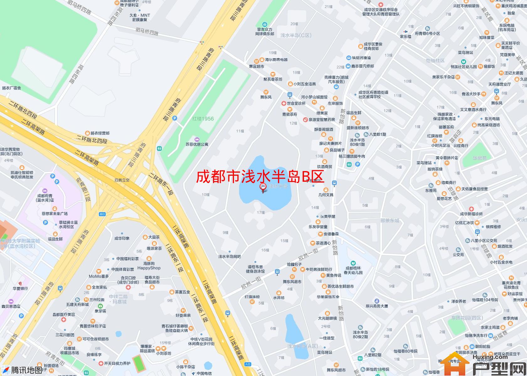 浅水半岛B区小区 - 户型网