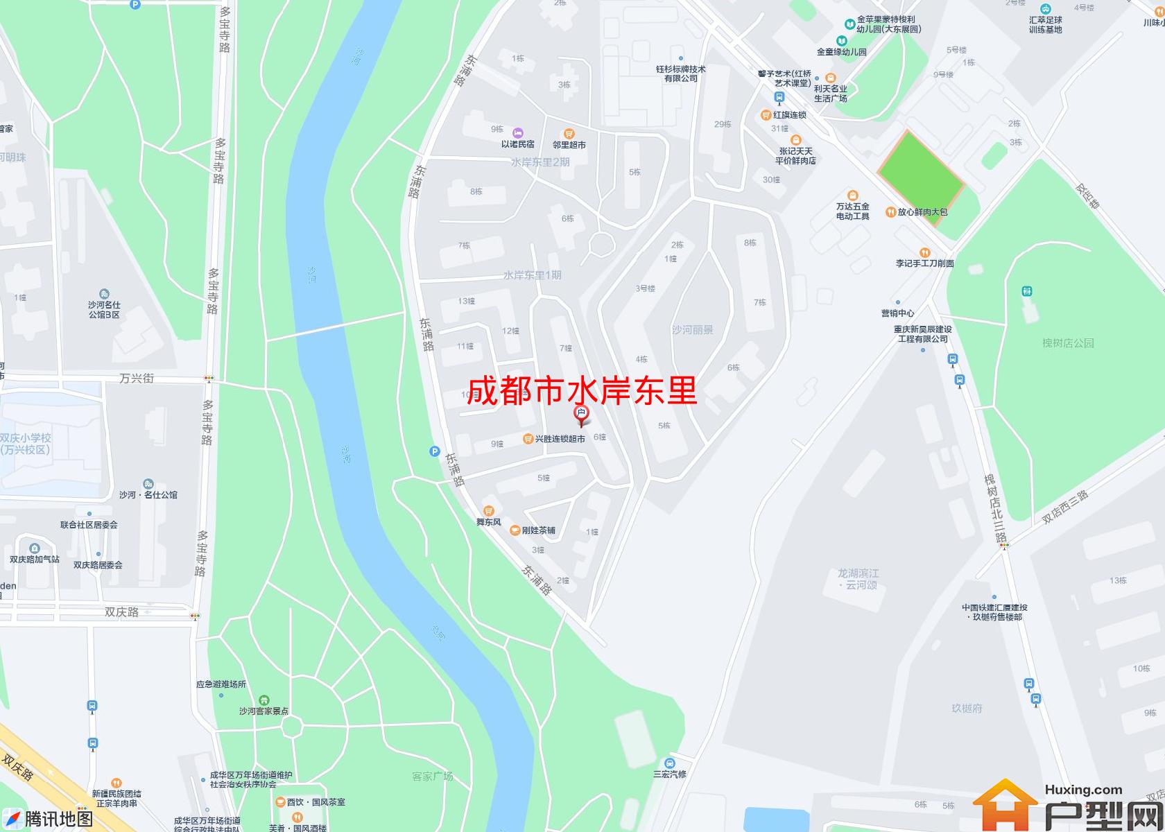 水岸东里小区 - 户型网
