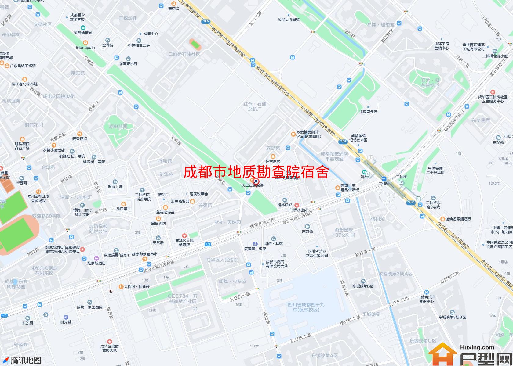 地质勘查院宿舍小区 - 户型网