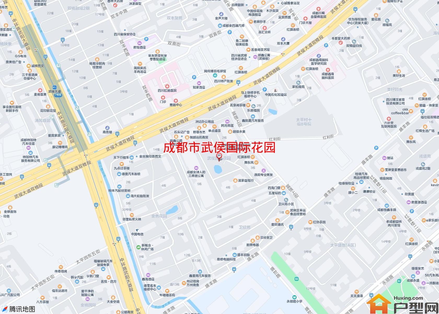 武侯国际花园小区 - 户型网