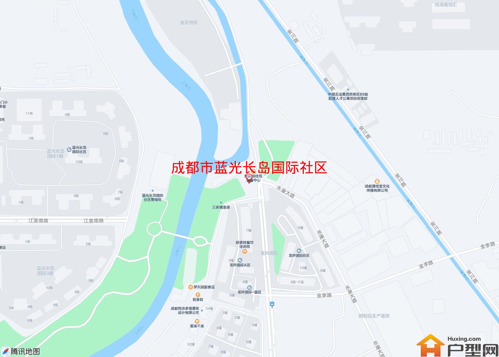 蓝光长岛国际社区小区 - 户型网