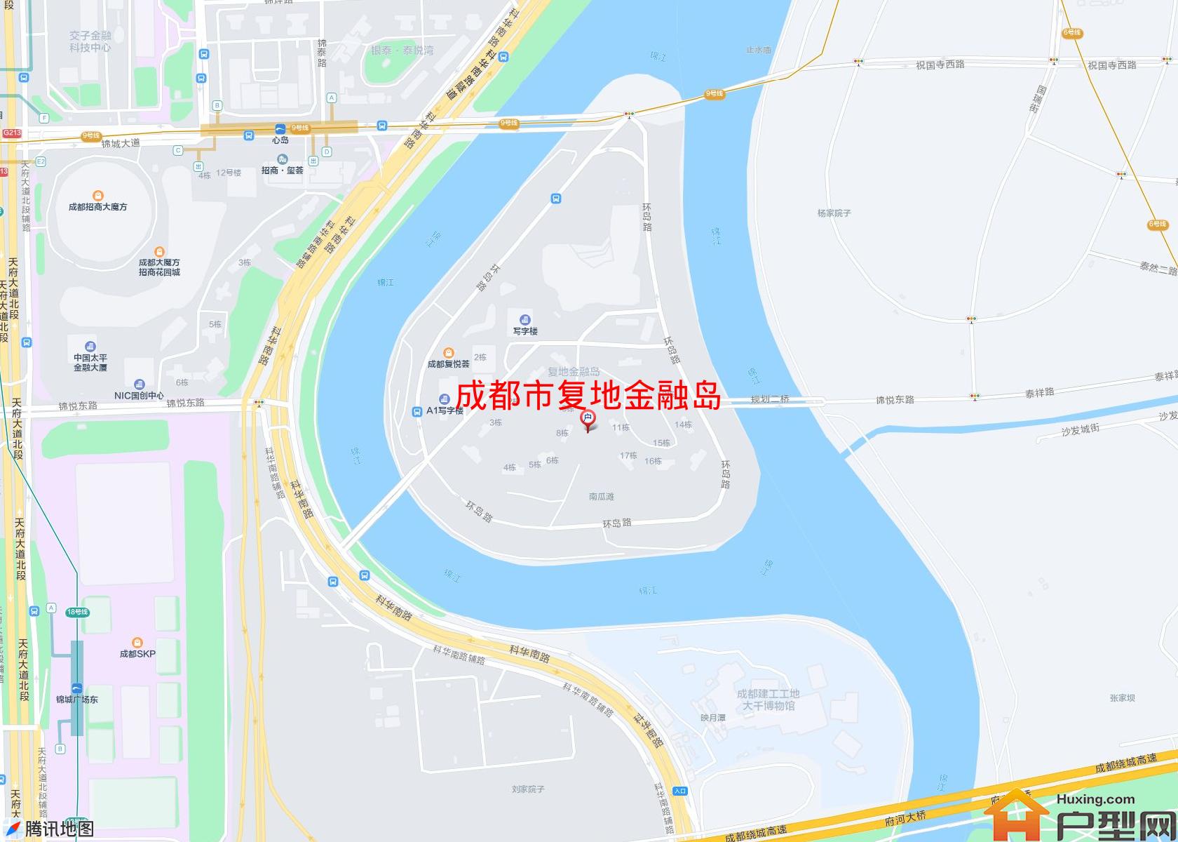 复地金融岛小区 - 户型网