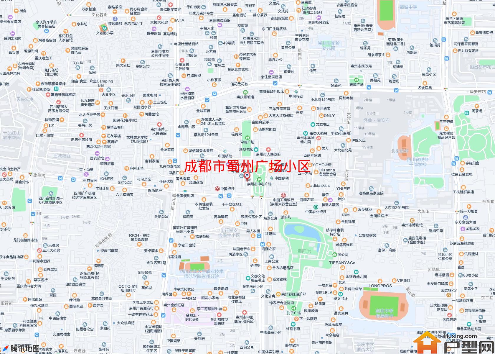 蜀州广场小区小区 - 户型网