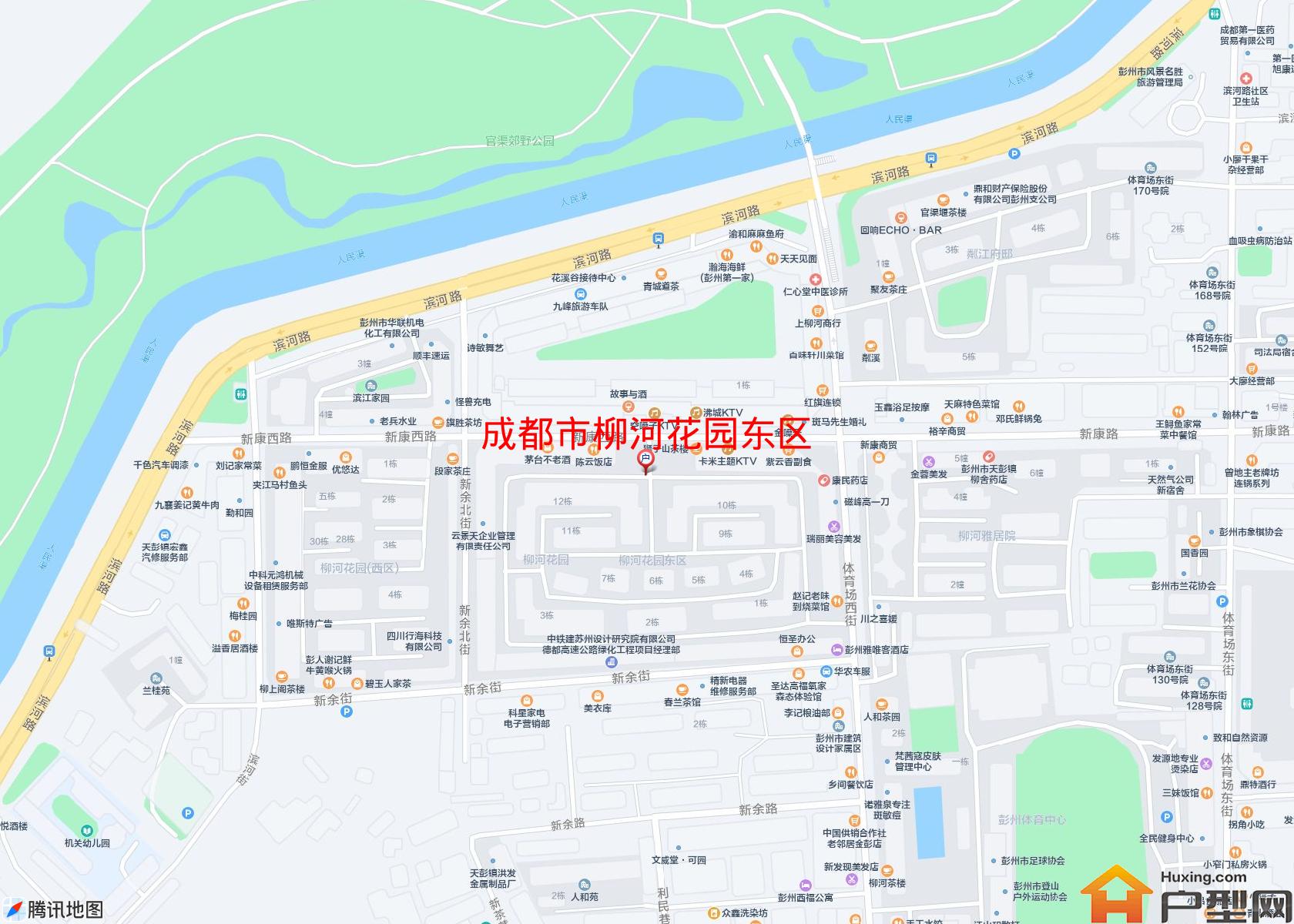 柳河花园东区小区 - 户型网