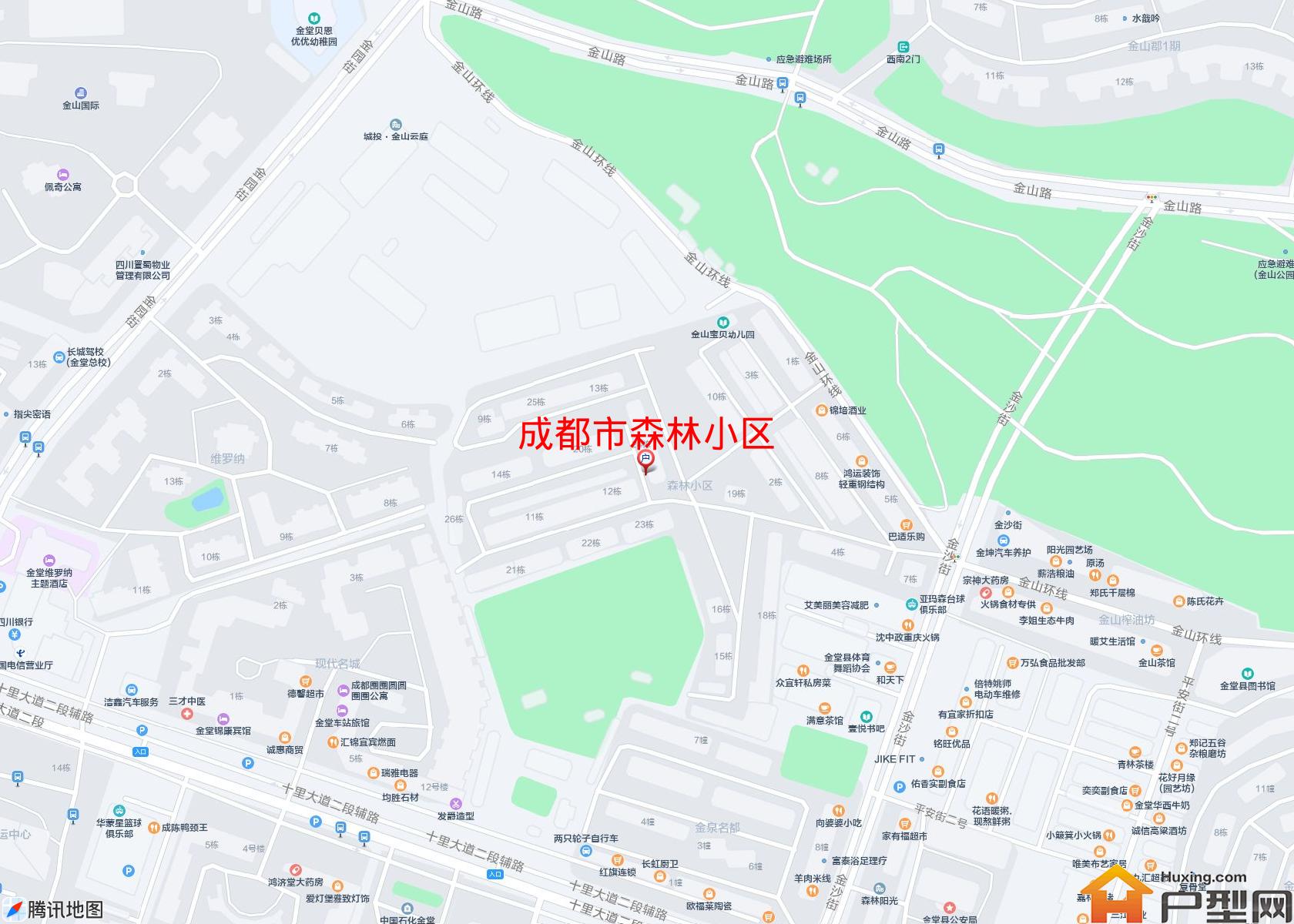 森林小区小区 - 户型网