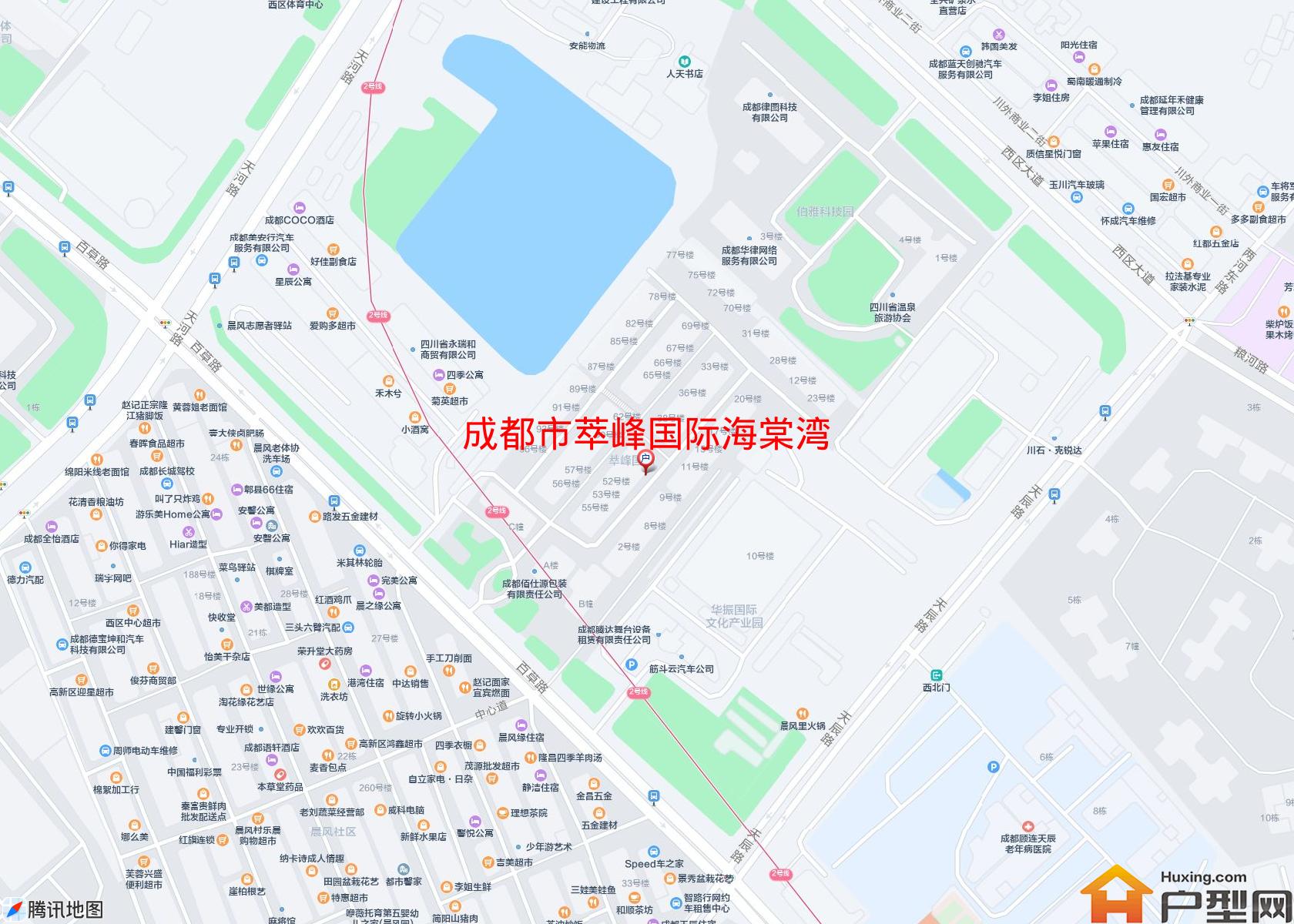 萃峰国际海棠湾小区 - 户型网