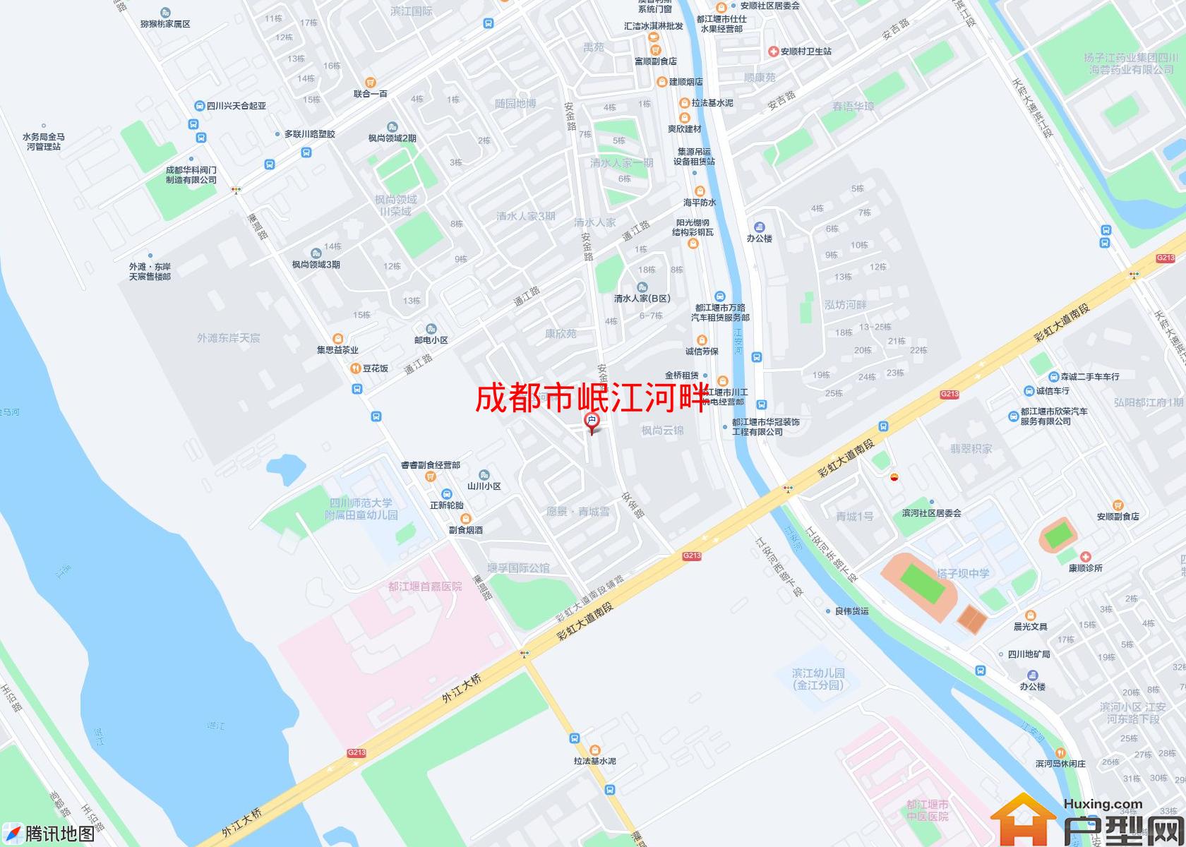 岷江河畔小区 - 户型网