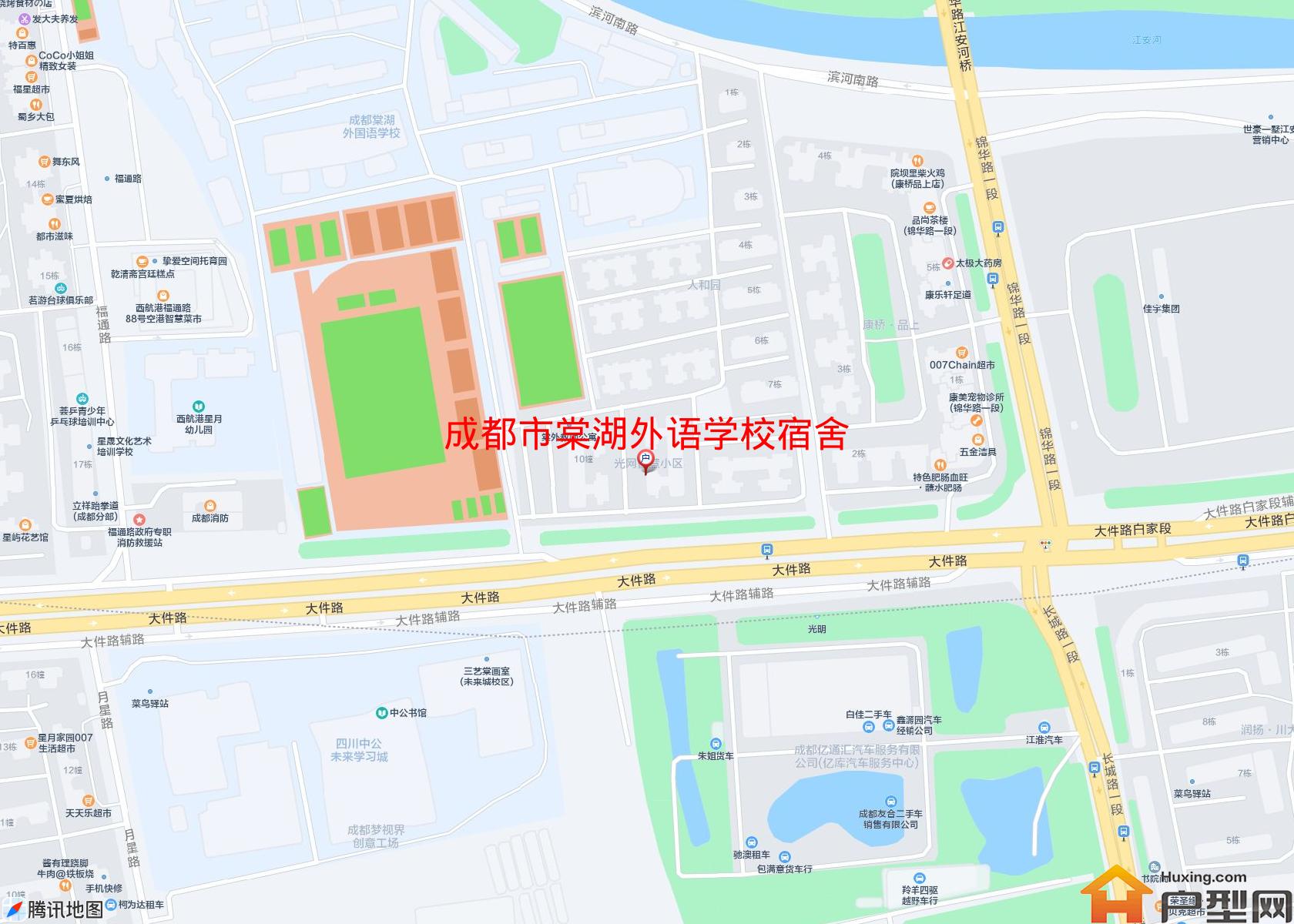 棠湖外语学校宿舍小区 - 户型网