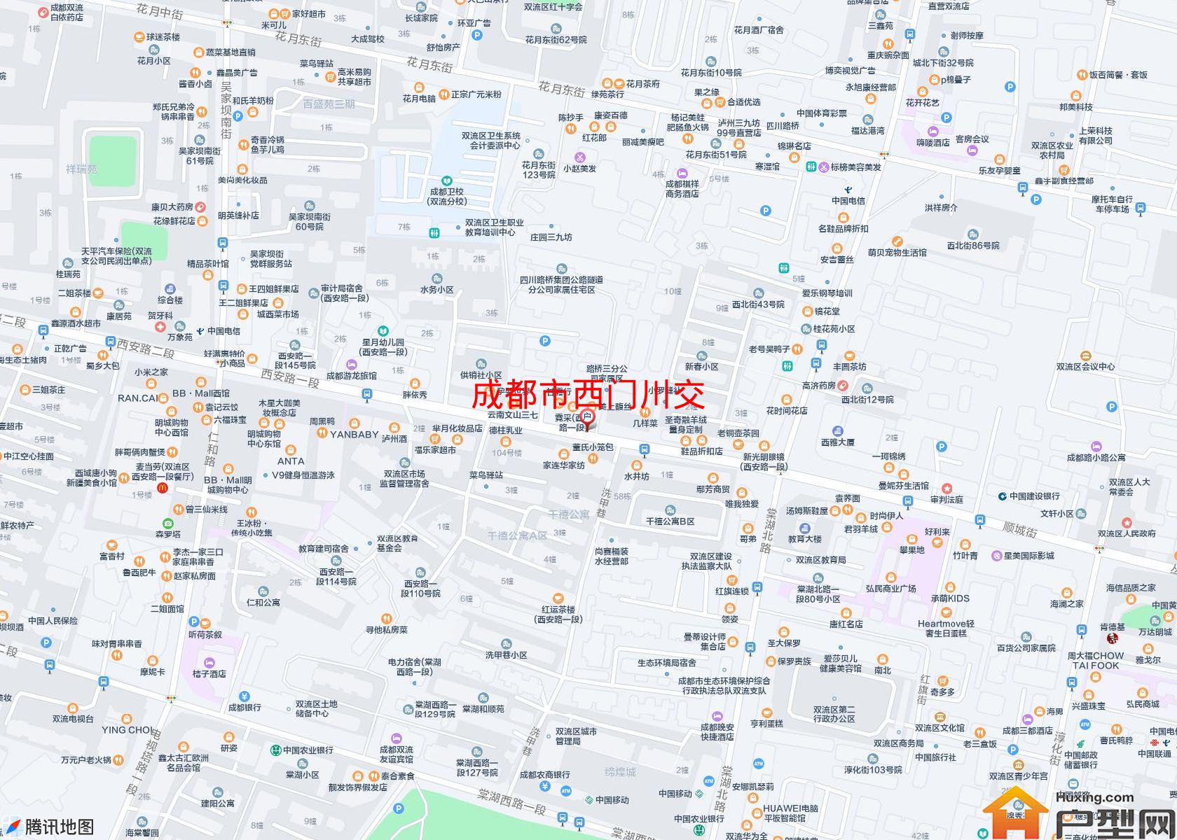 西门川交小区 - 户型网