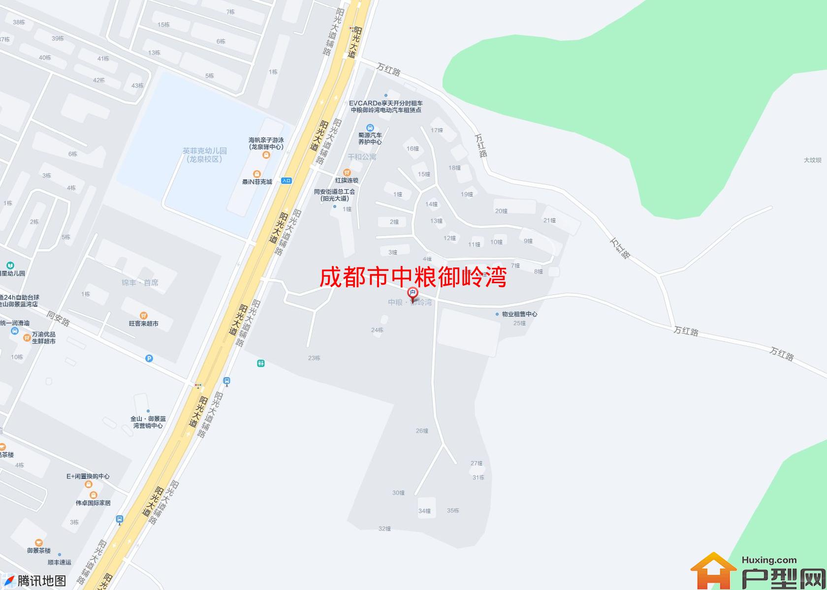 中粮御岭湾小区 - 户型网