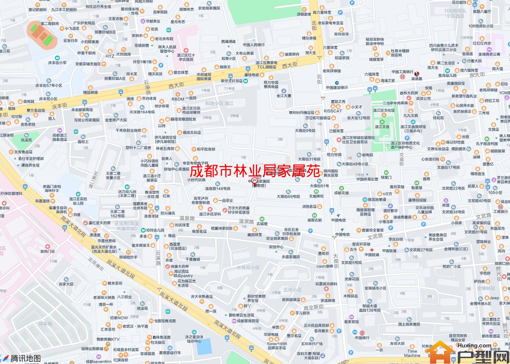 林业局家属苑小区 - 户型网