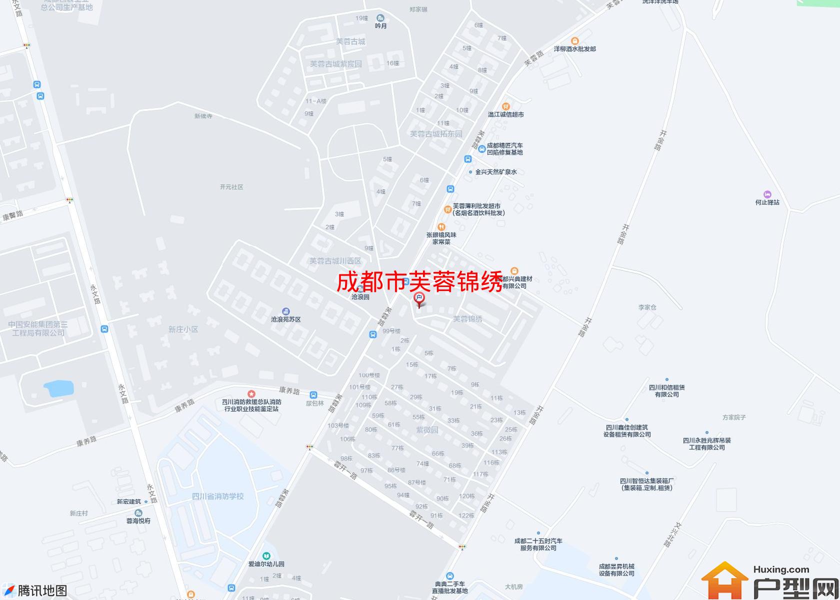 芙蓉锦绣小区 - 户型网