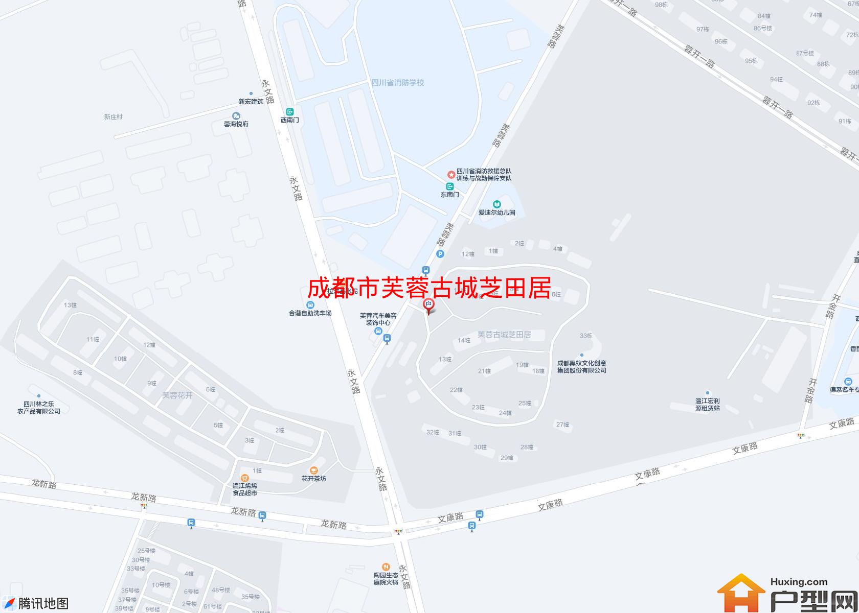 芙蓉古城芝田居小区 - 户型网 芙蓉古城芝田居小区 - 户型网