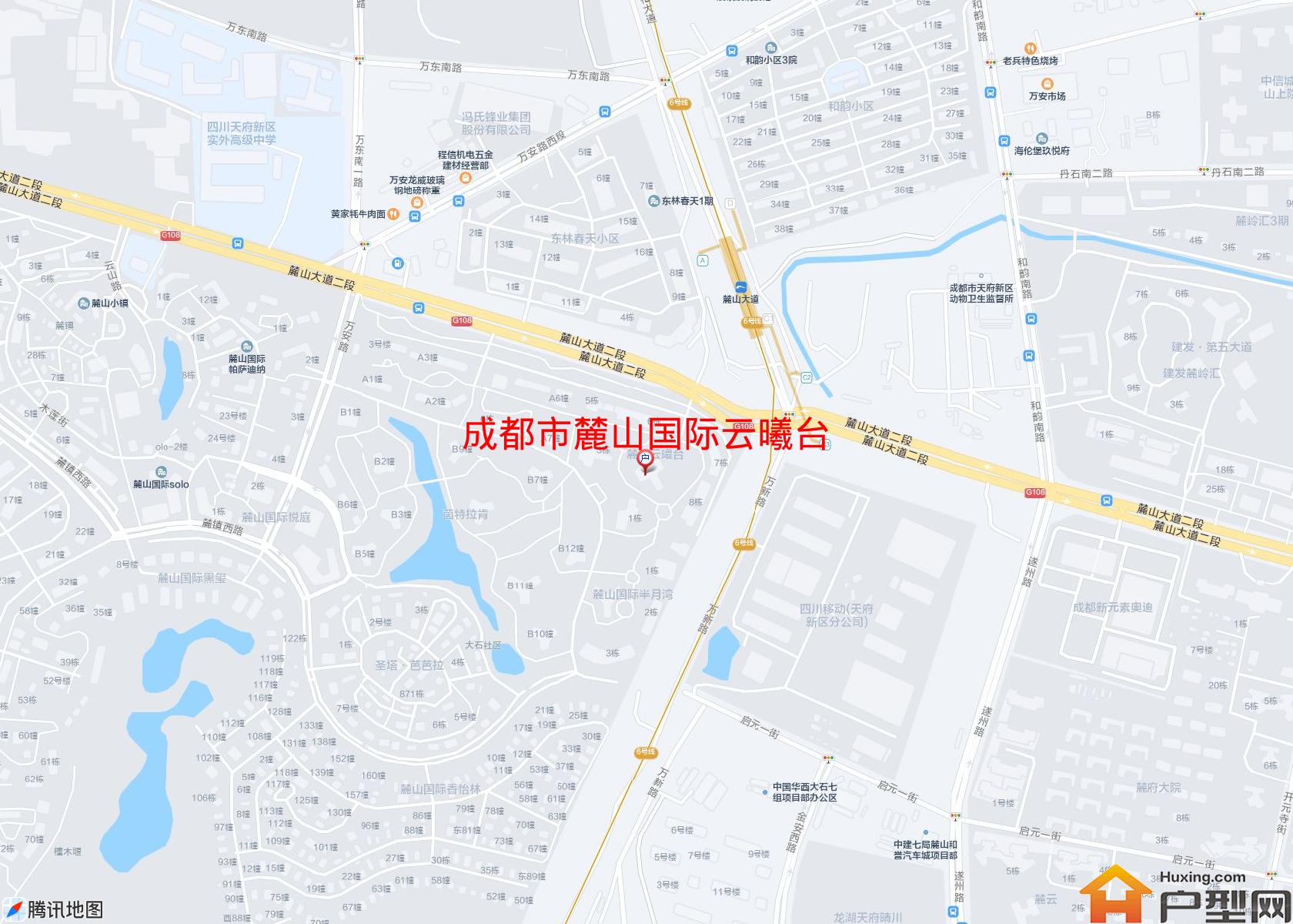 麓山国际云曦台小区 - 户型网