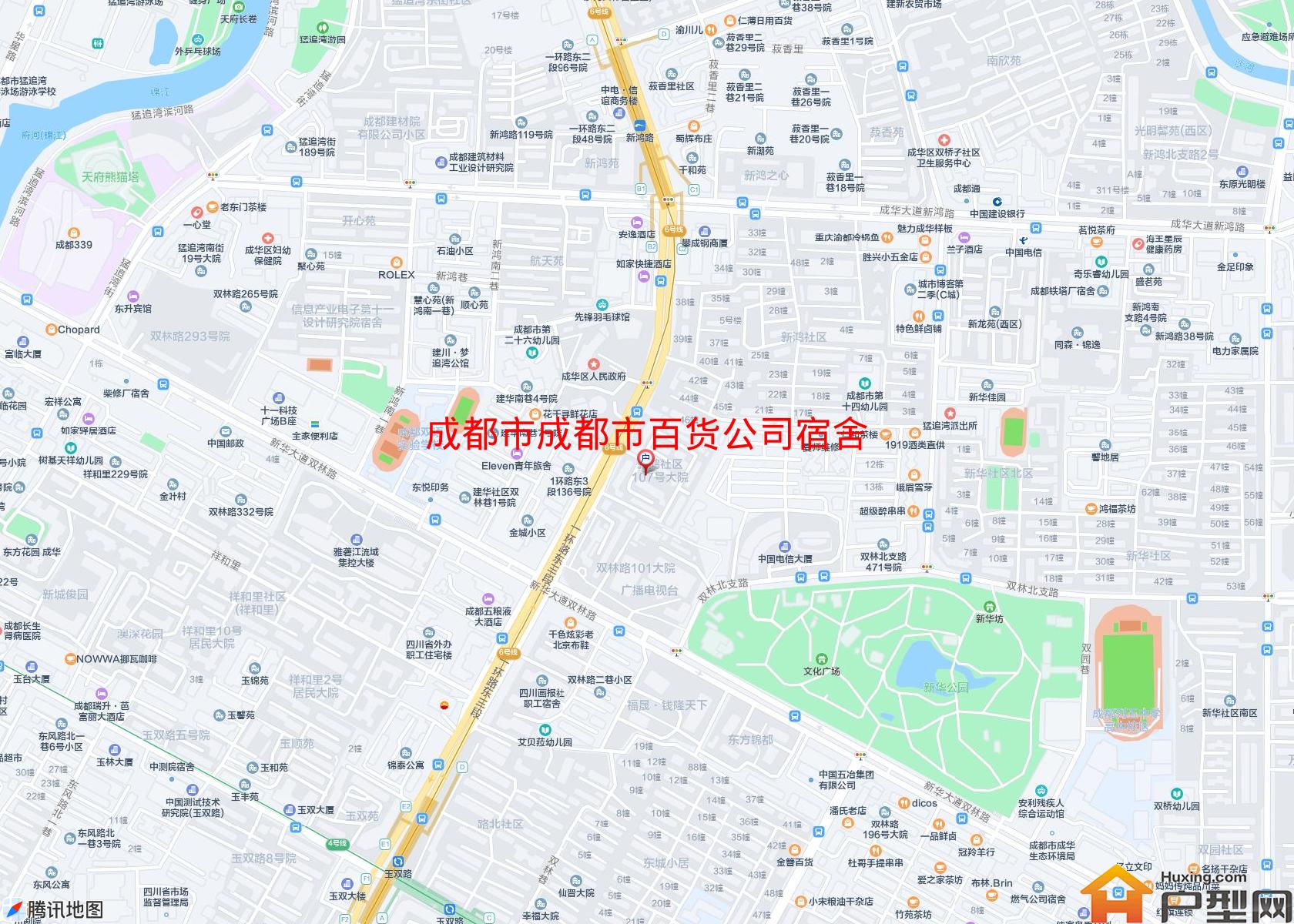 成都市百货公司宿舍小区 - 户型网