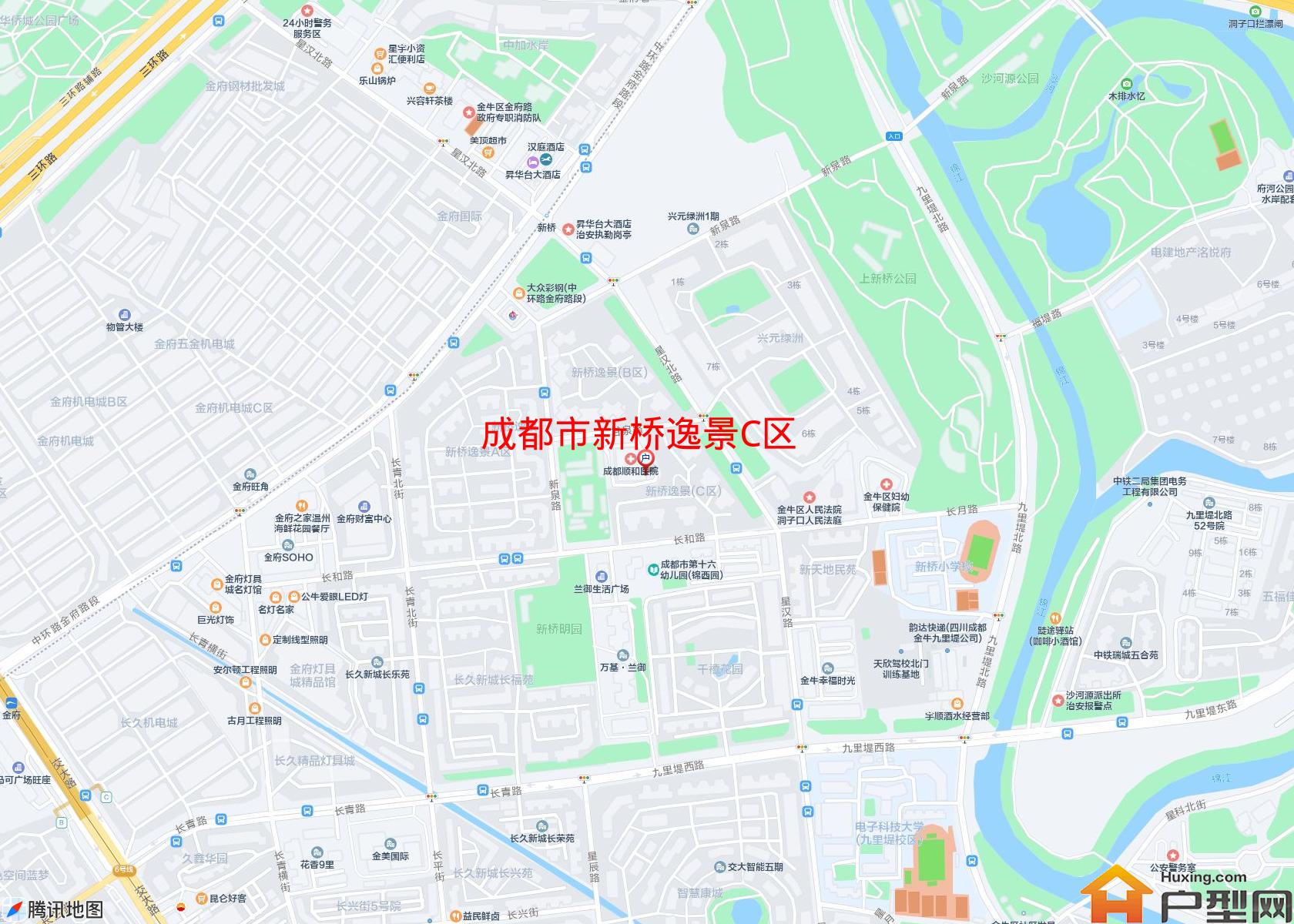 新桥逸景C区小区 - 户型网