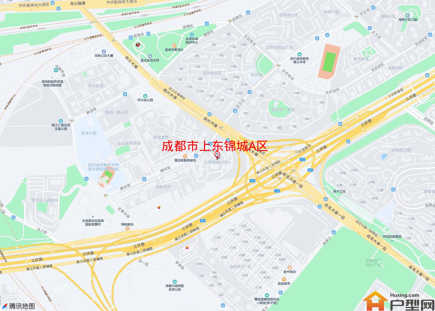 上东锦城A区小区 - 户型网