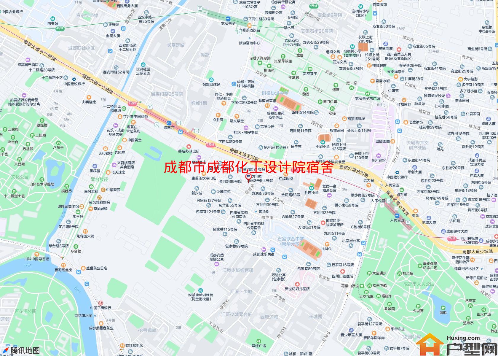 成都化工设计院宿舍小区 - 户型网