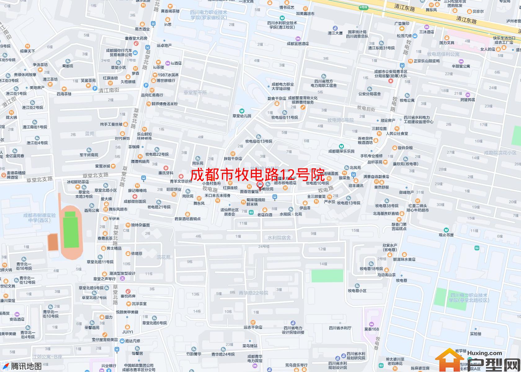 牧电路12号院小区 - 户型网