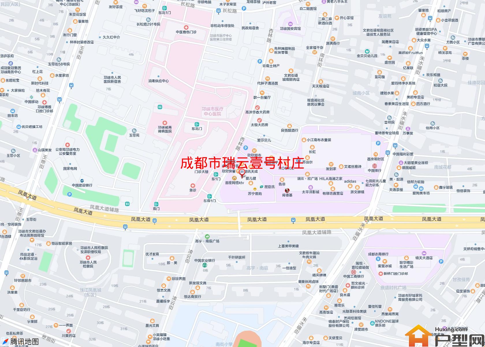 瑞云壹号村庄小区 - 户型网