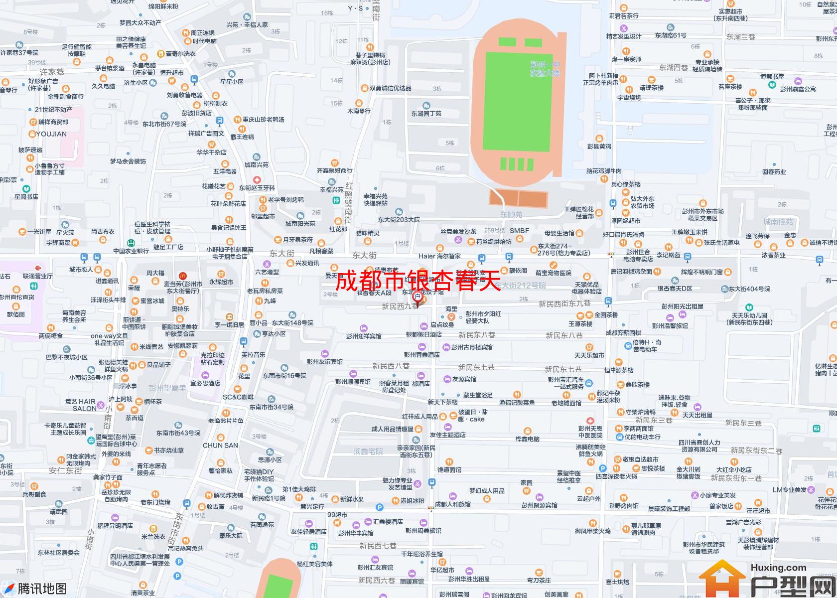 银杏春天小区 - 户型网