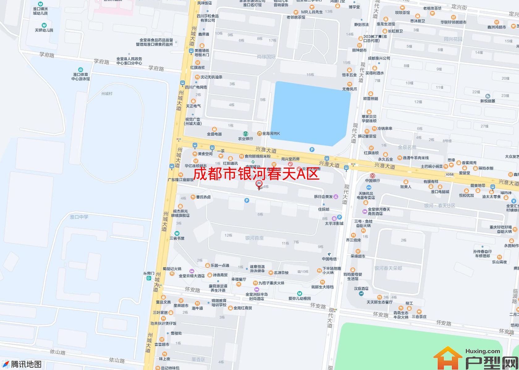 银河春天A区小区 - 户型网
