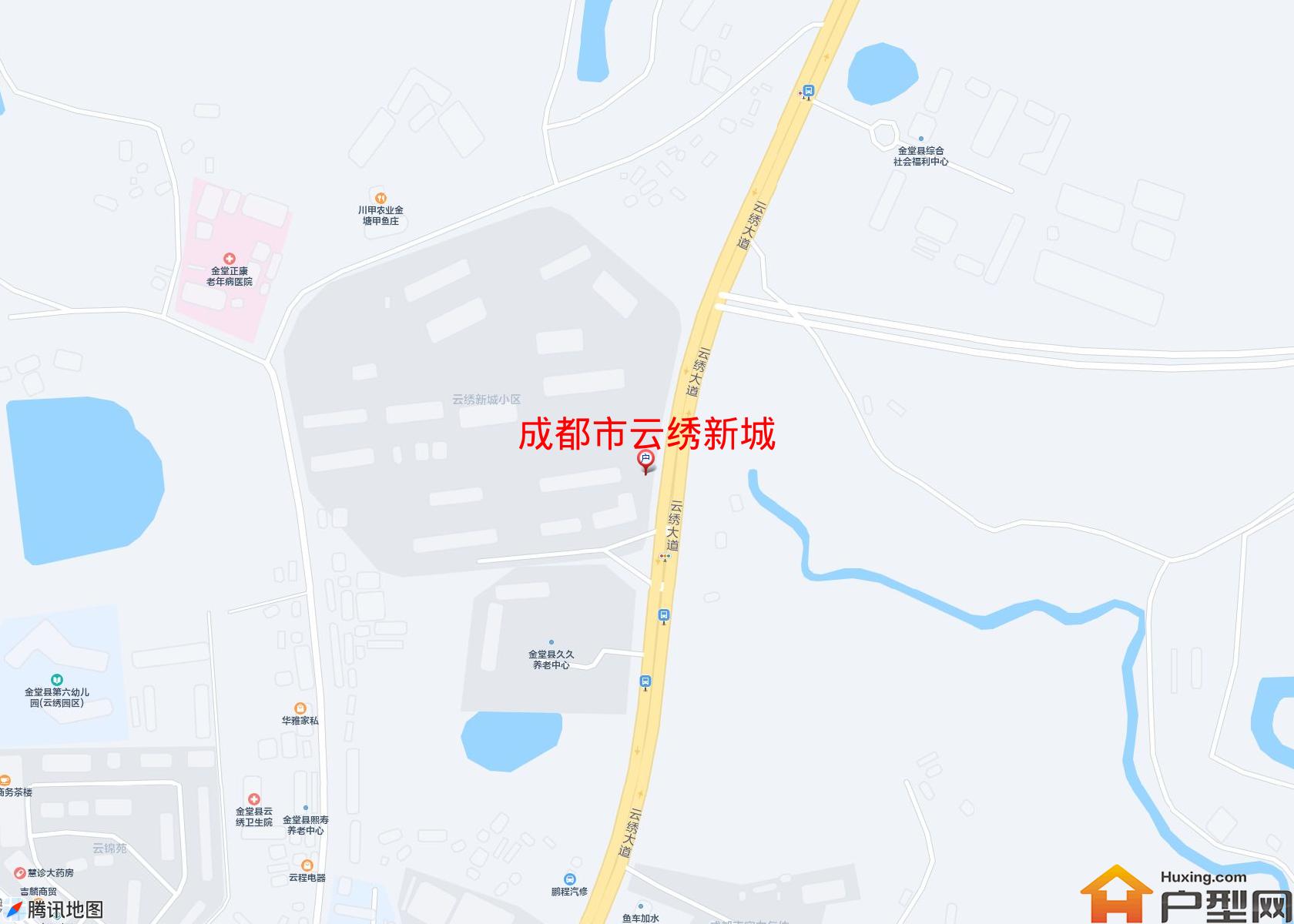 云绣新城小区 - 户型网
