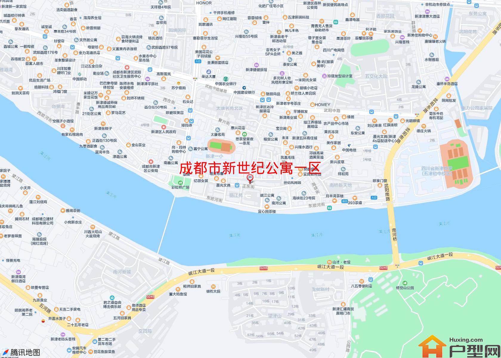 新世纪公寓一区小区 - 户型网