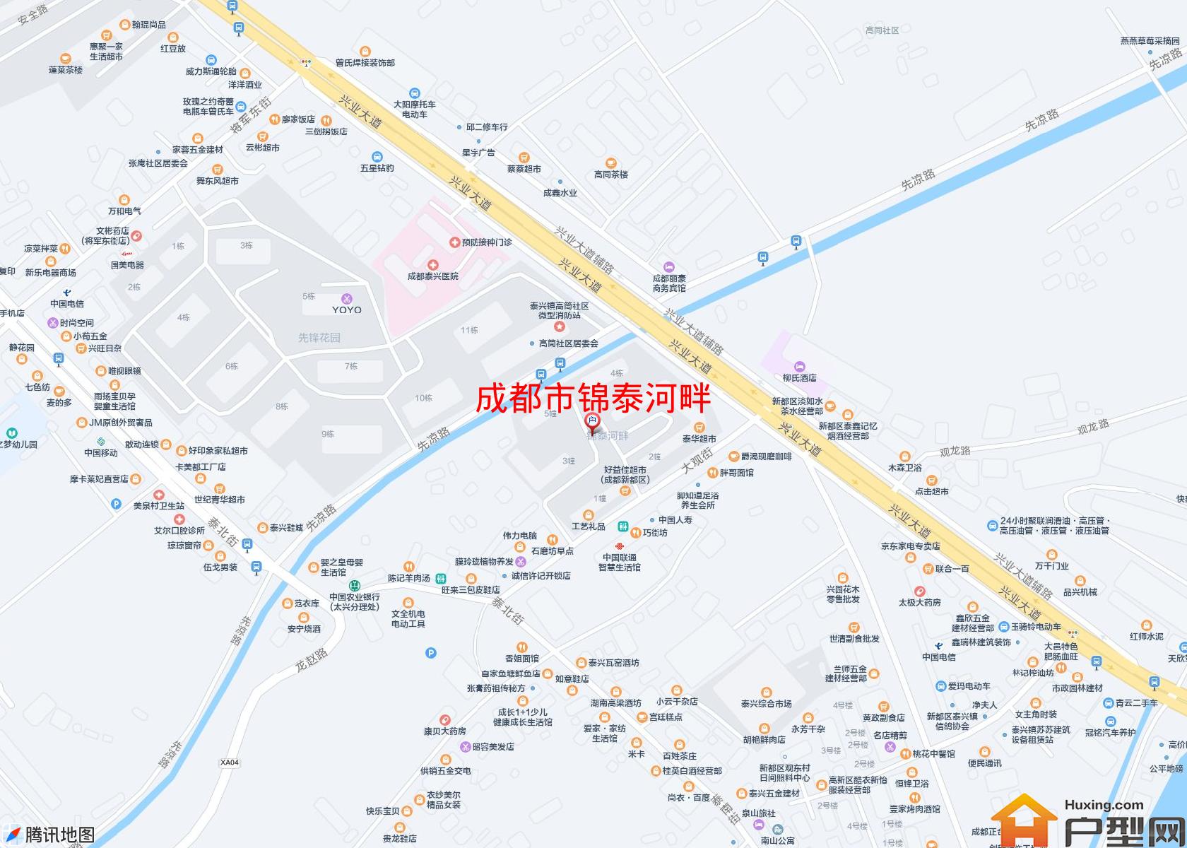 锦泰河畔小区 - 户型网