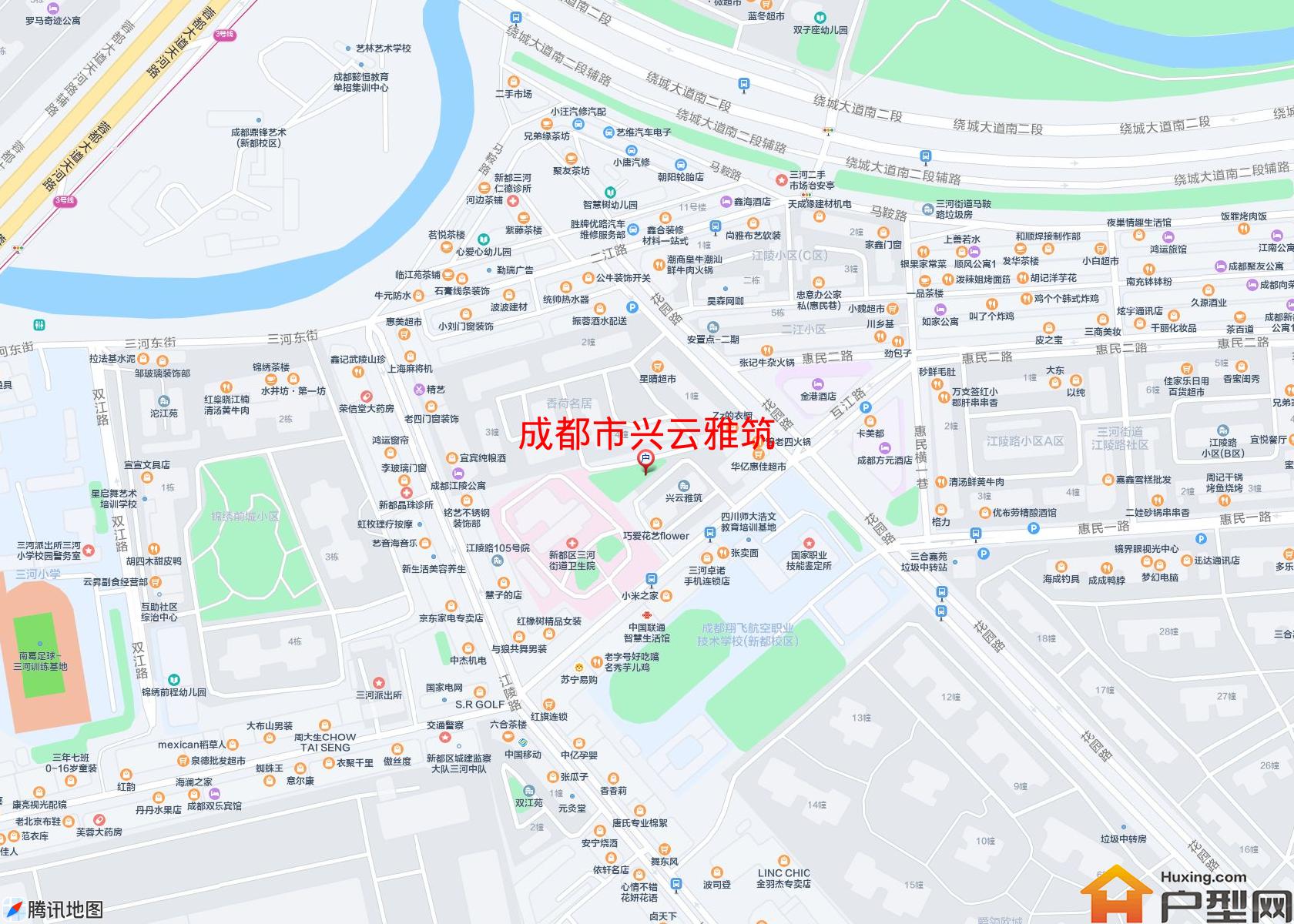 兴云雅筑小区 - 户型网