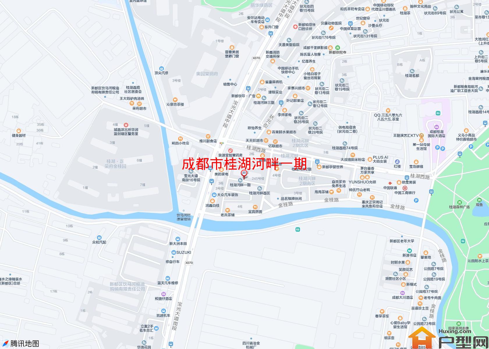 桂湖河畔一期小区 - 户型网