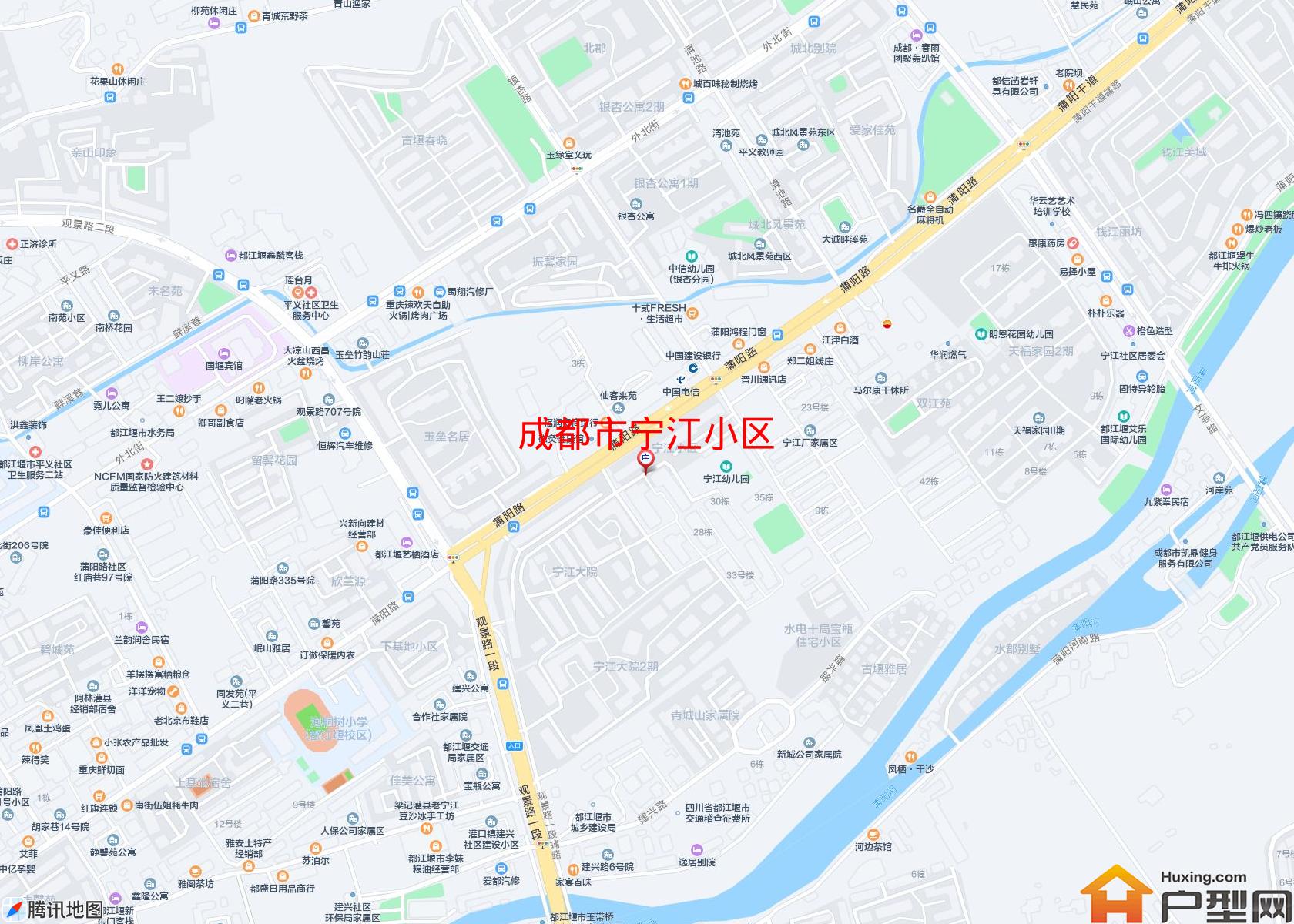 宁江小区小区 - 户型网