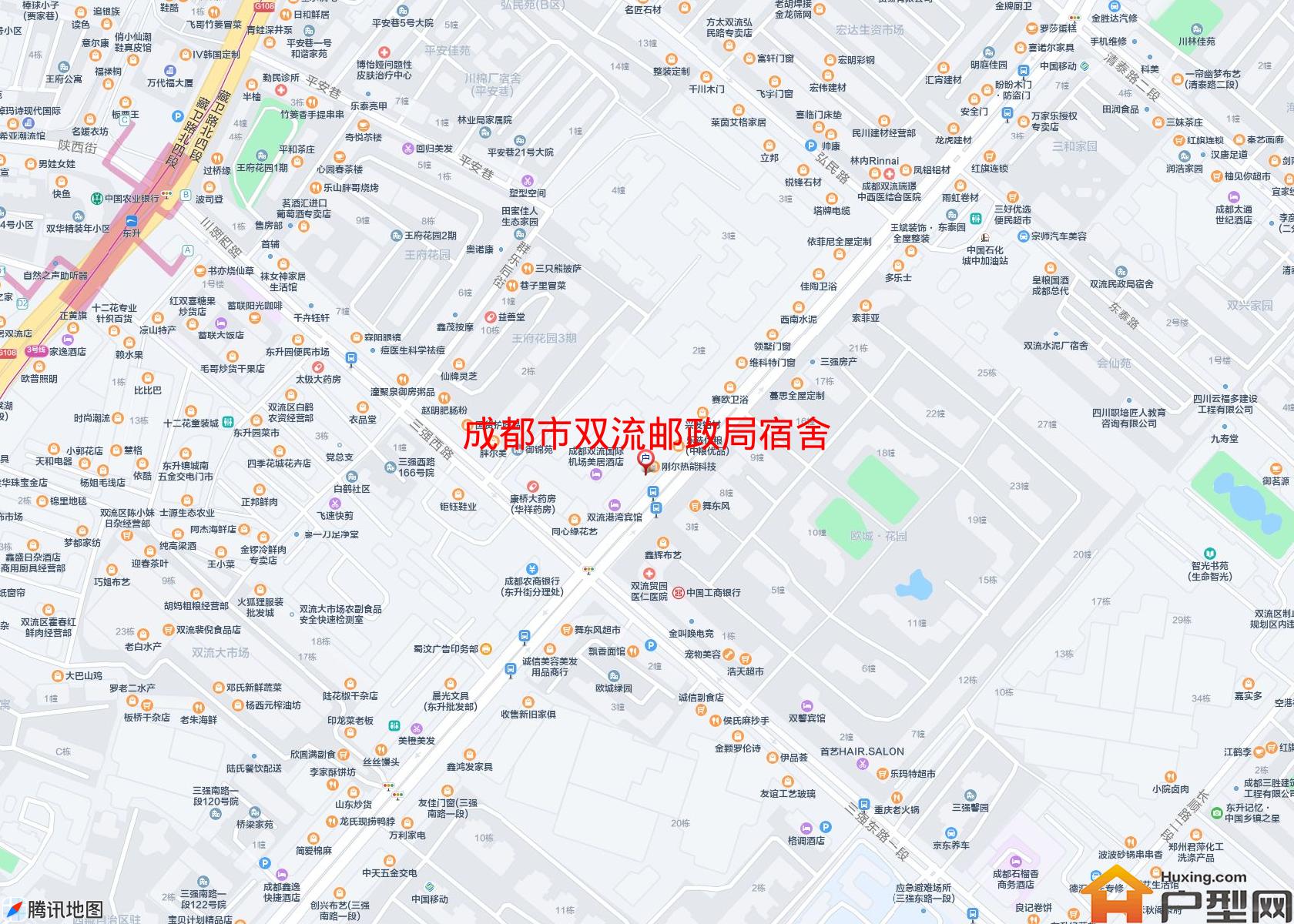 双流邮政局宿舍小区 - 户型网