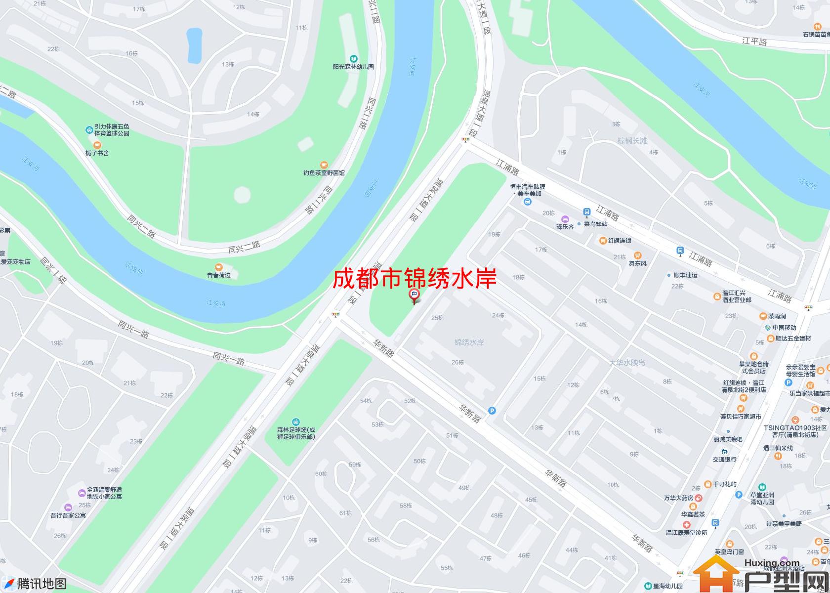 锦绣水岸小区 - 户型网