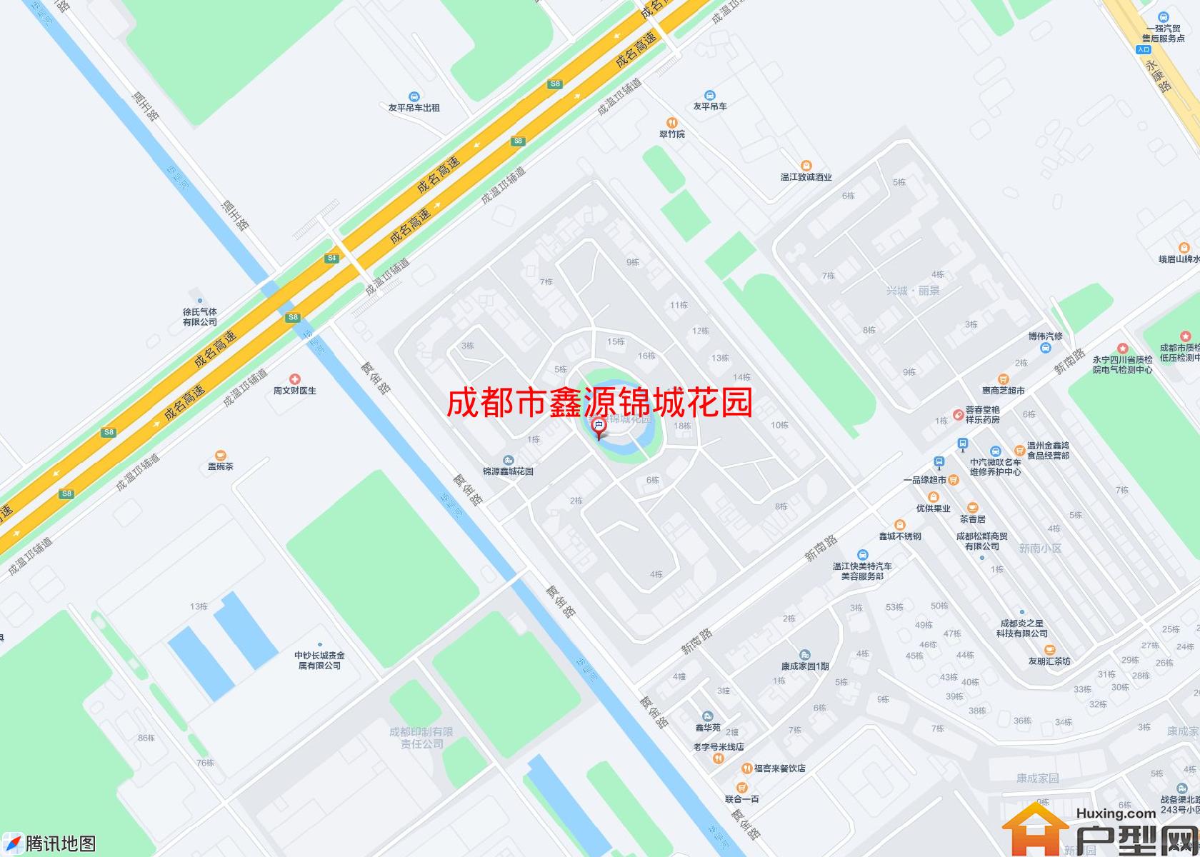 鑫源锦城花园小区 - 户型网