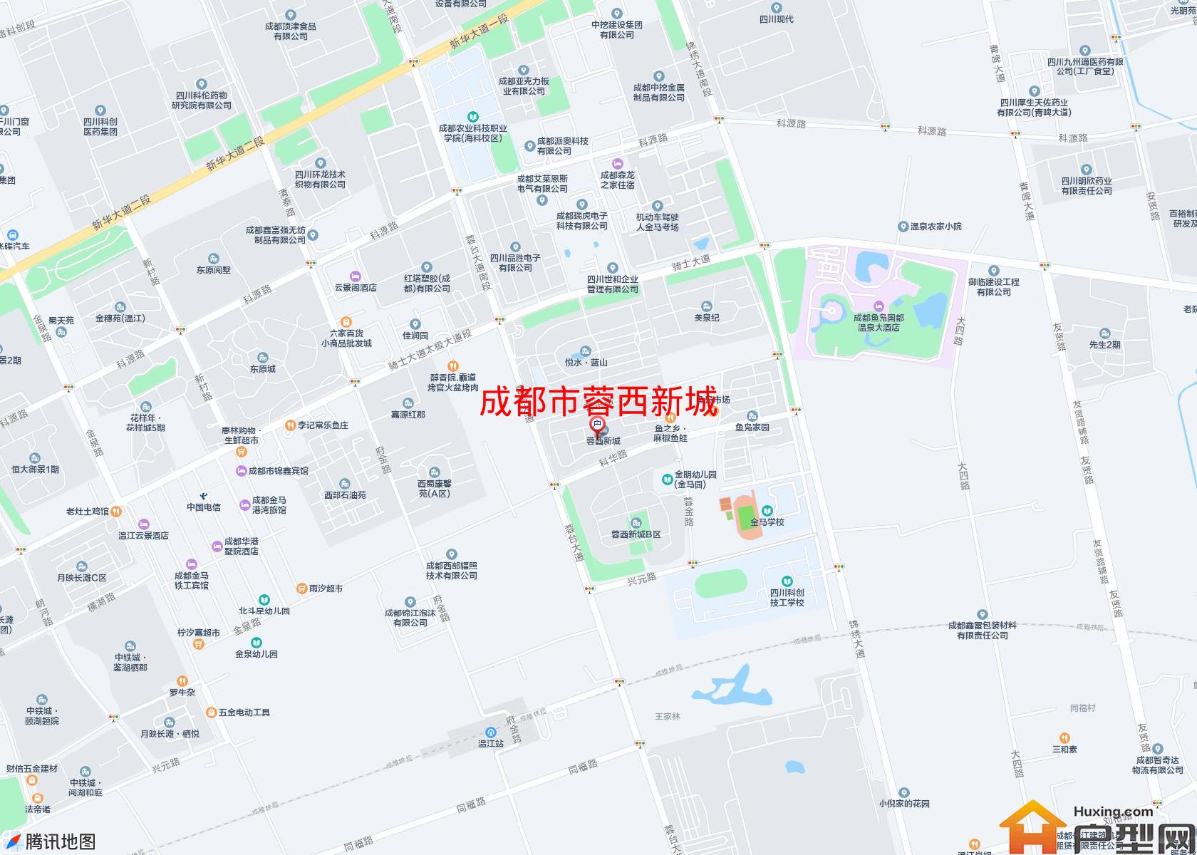 蓉西新城小区 - 户型网