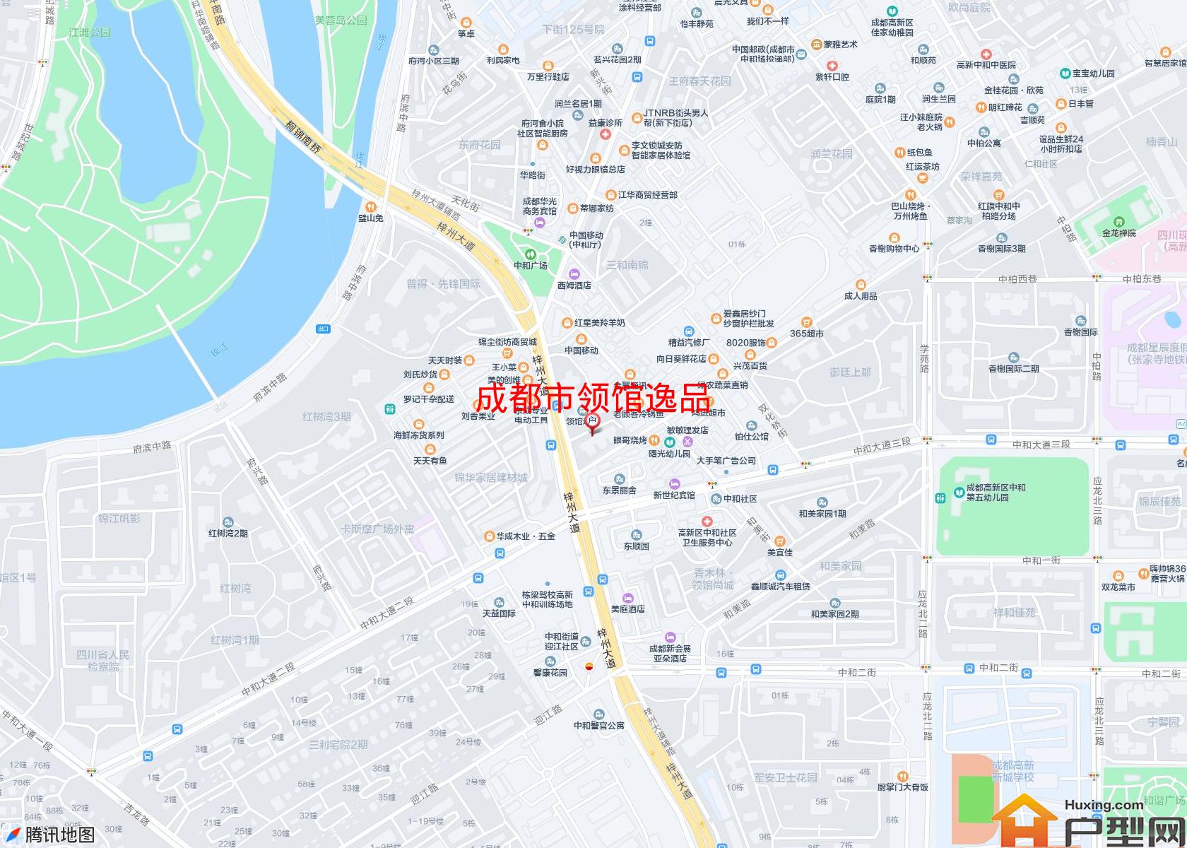 领馆逸品小区 - 户型网