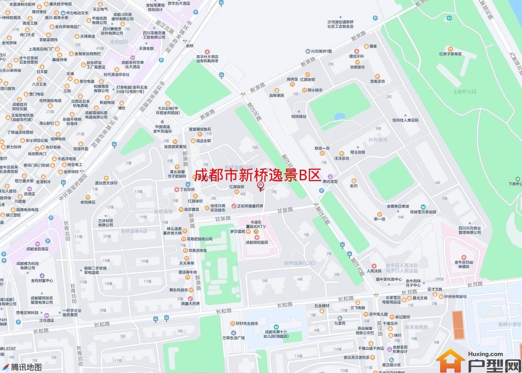 新桥逸景B区小区 - 户型网