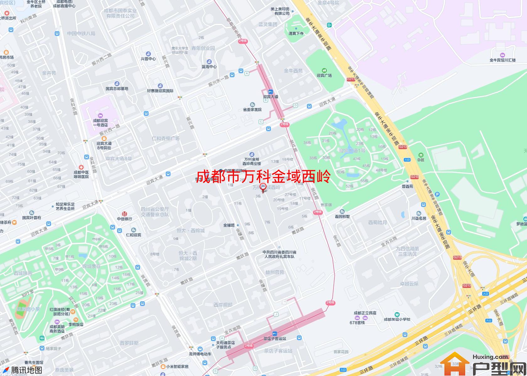 万科金域西岭小区 - 户型网