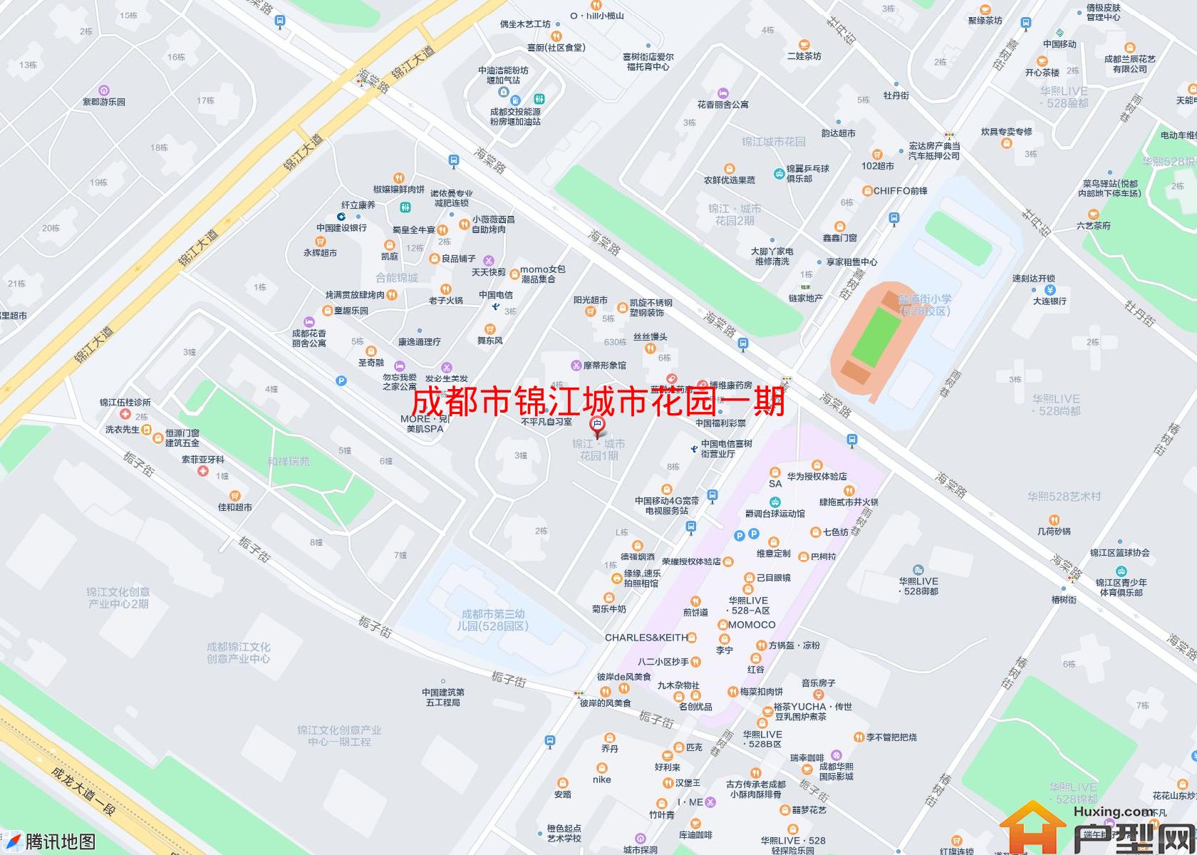 锦江城市花园一期小区 - 户型网