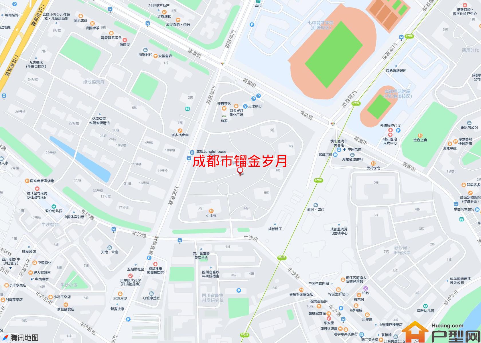 镏金岁月小区 - 户型网