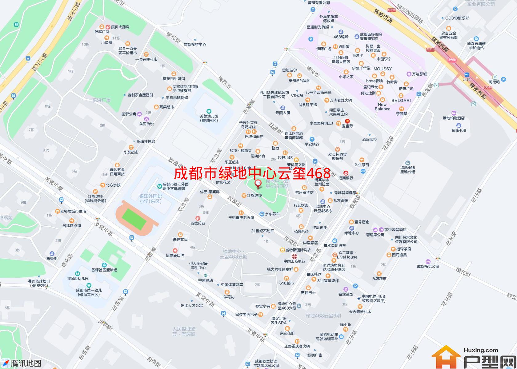 绿地中心云玺468小区 - 户型网