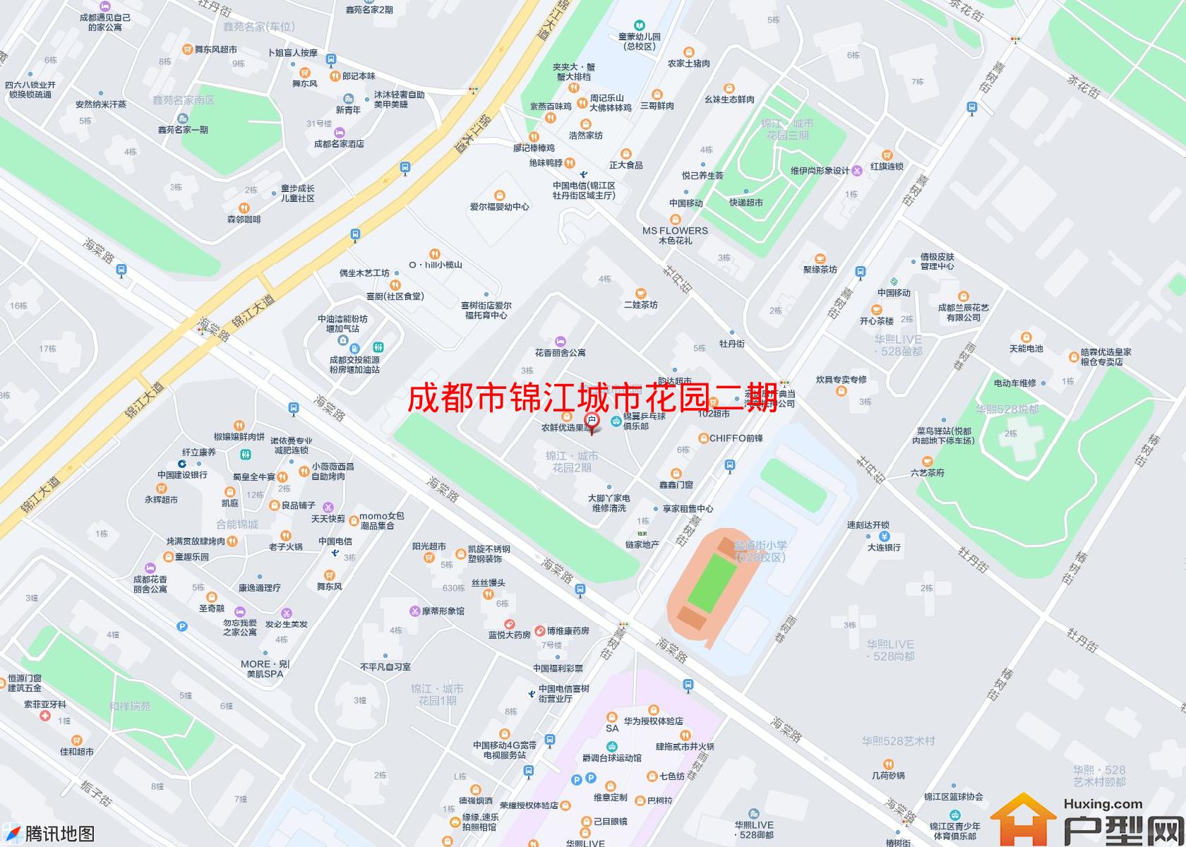 锦江城市花园二期小区 - 户型网